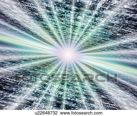 Light, CG, 3D, Lens Flare View Large Illustration Drawing - Light, CG, 3D, Lens Flare. Fotosearch