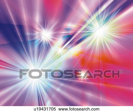 Lights, CG, 3D, Lens Flare View Large Illustration Stock Illustration - Lights, CG, 3D, Lens Flare. Fotosearch