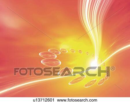 Computer Graphics of distorted lines and spheres, CG, 3D Image View Large Illustration Clip Art - Computer Graphics of distorted lines and spheres, CG, 3D Image. Fotosearch