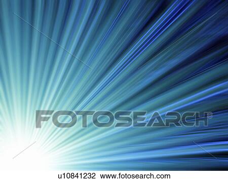 Computer Graphics of light and lines, CG View Large Illustration Drawing - Computer Graphics of light and lines, CG. Fotosearch