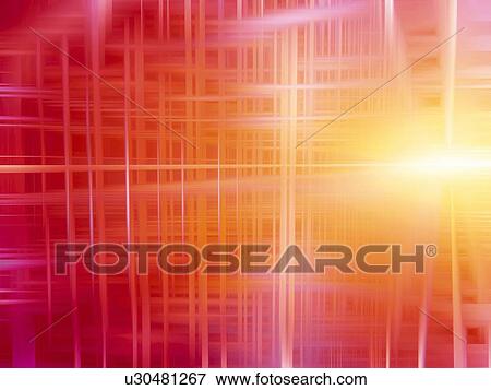 Computer Graphics of light and lines, CG, 3D Image View Large Illustration Stock Illustration - Computer Graphics of light and lines, CG, 3D Image. Fotosearch