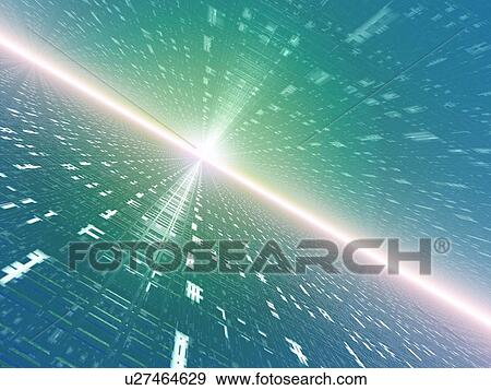 Computer Graphics of light and patterns, CG, 3D Image View Large Illustration Stock Illustration - Computer Graphics of light and patterns, CG, 3D Image. Fotosearch