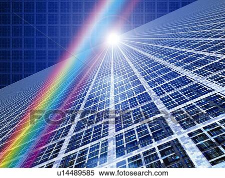 Computer Graphics of prism and lines, CG, 3D Image View Large Illustration Stock Illustration - Computer Graphics of prism and lines, CG, 3D Image. Fotosearch