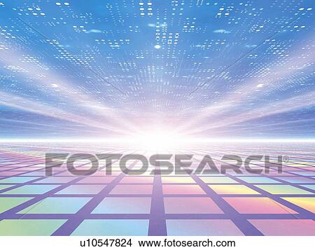 Computer Graphics of shining light and lines, CG, 3D Image, Lens Flare View Large Illustration Stock Illustration - Computer Graphics of shining light and lines, CG, 3D Image, Lens Flare. Fotosearch