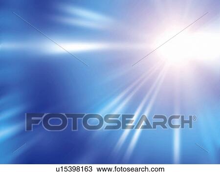 Computer Graphics of shining light, CG, 3D Image, Lens Flare View Large Illustration Drawing - Computer Graphics of shining light, CG, 3D Image, Lens Flare. Fotosearch