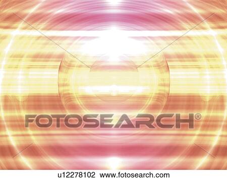 Drawing - Computer Graphics of spheres, CG, 3D Image. Fotosearch