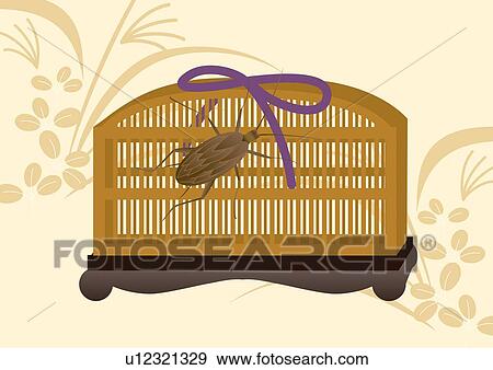 Insect Cage, Painting, Illustration, Illustrative Technique View Large Illustration Stock Illustration - Insect Cage, Painting, Illustration, Illustrative Technique. Fotosearch