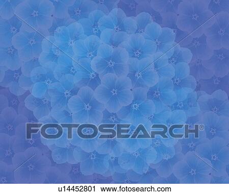 Closed Up Image of Several Blue-colored Hydrangea, Illustration, Illustrative Technique View Large Illustration Clip Art - Closed Up Image of Several Blue-colored Hydrangea, Illustration, Illustrative Technique. Fotosearch