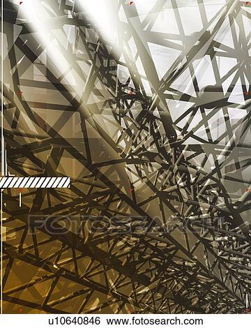 Framework, CG, 3D View Large Illustration Stock Illustration - Framework, CG, 3D. Fotosearch