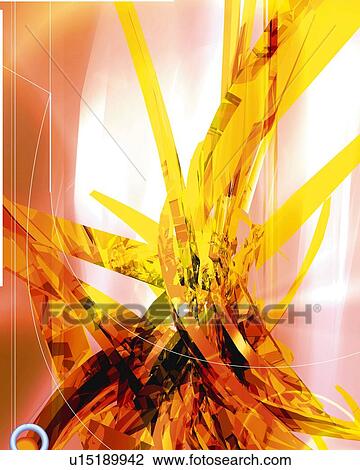 Geometric Pattern, CG, 3D View Large Illustration Drawing - Geometric Pattern, CG, 3D. Fotosearch