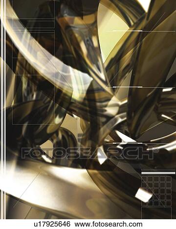 Geometric Pattern, CG, 3D, Soft Focus View Large Illustration Stock Illustration - Geometric Pattern, CG, 3D, Soft Focus. Fotosearch