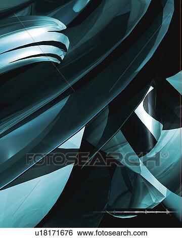 Geometric Pattern, CG, 3D View Large Illustration Stock Illustration - Geometric Pattern, CG, 3D. Fotosearch