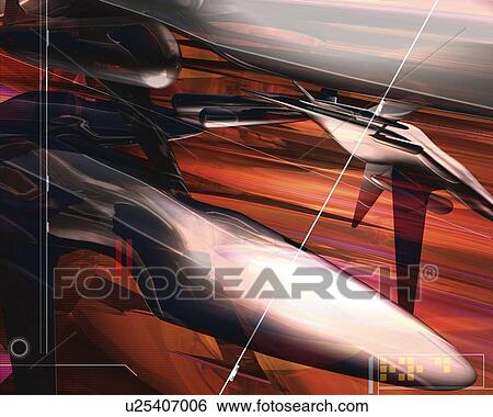 Stock Illustration - Geometric Pattern, CG, 3D. Fotosearch