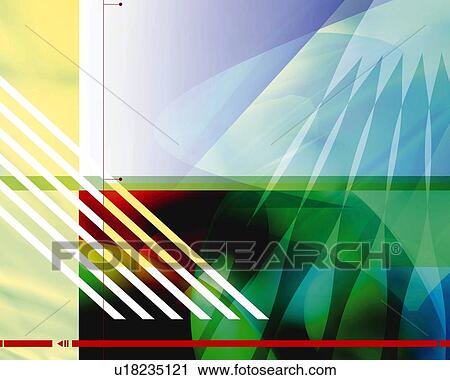 Clip Art - Geometric Pattern, CG. Fotosearch