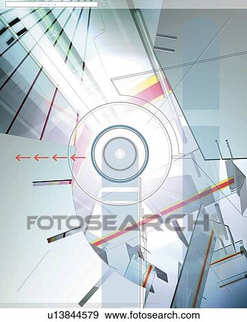 Mechanical Image, CG, 3D View Large Illustration Stock Illustration - Mechanical Image, CG, 3D. Fotosearch