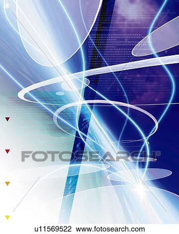 Drawing - Rings, CG, 3D. Fotosearch