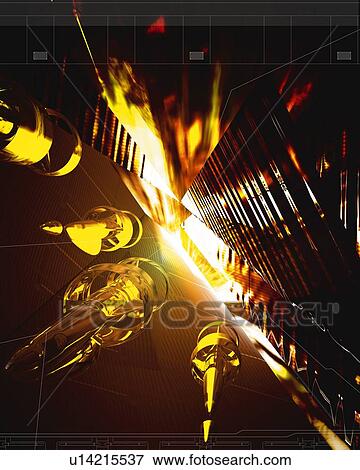 Stock Illustration - Structure, CG, 3D. Fotosearch