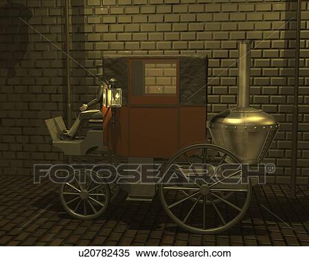 Stock Illustration - Vehicle, Illustration, CG, 3D, Close Up. Fotosearch