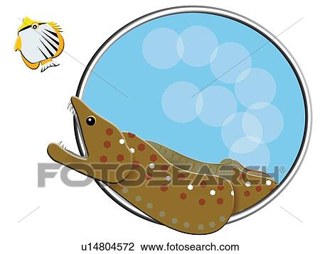 Drawing - Tropical Fishes, Painting, Illustration. Fotosearch