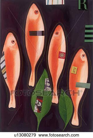 Four whole fish View Large Illustration Stock Illustration - Four whole fish. Fotosearch