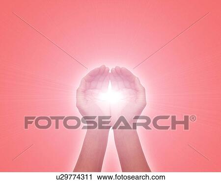 Clip Art - Close-up of hands. Fotosearch