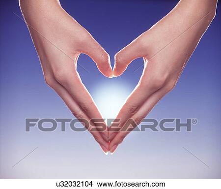 Stock Illustration - Close-up of two hands. Fotosearch