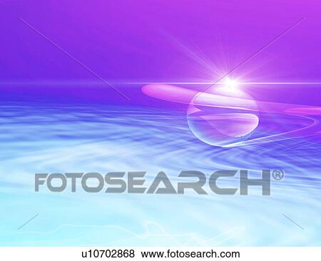 Abstract globe against sky View Large Illustration Stock Illustration - Abstract globe against sky. Fotosearch