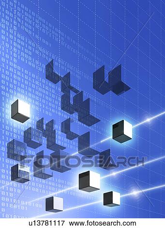 Abstract image of four squares View Large Illustration Stock Illustration - Abstract image of four squares. Fotosearch