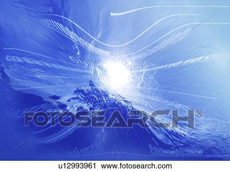 Designed blue background View Large Illustration Clip Art - Designed blue background. Fotosearch