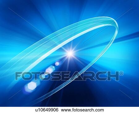 Stock Illustration - Illuminated ring. Fotosearch