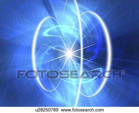 Illuminated rings View Large Illustration Stock Illustration - Illuminated rings. Fotosearch