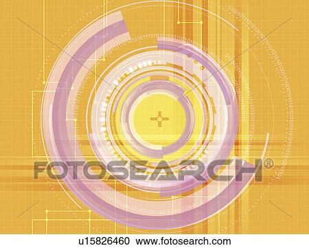 Top view of colorful circle View Large Illustration Clipart - Top view of colorful circle. Fotosearch