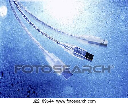 Close-up of USB connectors View Large Illustration Stock Illustration - Close-up of USB connectors. Fotosearch