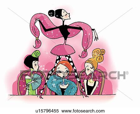 Model walking down the runway View Large Illustration Stock Illustration - Model walking down the runway. Fotosearch