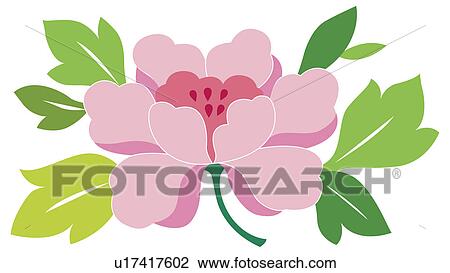 Classical floral pattern with vibrant color View Large Illustration Drawing - Classical floral pattern with vibrant color. Fotosearch