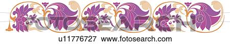 Picture frame with floral pattern of Chinese style View Large Illustration Stock Illustration - Picture frame with floral pattern of Chinese style. Fotosearch