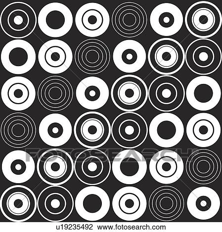Drawing - Background of floral pattern. Fotosearch