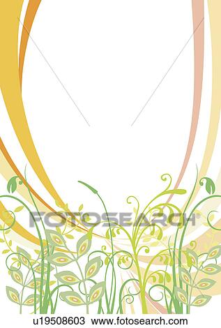 Background of floral pattern View Large Illustration Drawing - Background of floral pattern. Fotosearch
