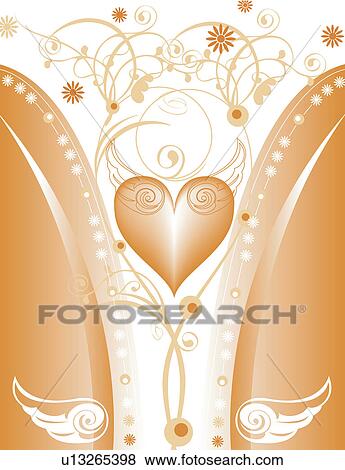 Background of floral pattern View Large Illustration Stock Illustration - Background of floral pattern. Fotosearch