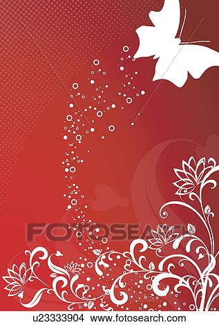 Stock Illustration - Background of floral pattern. Fotosearch