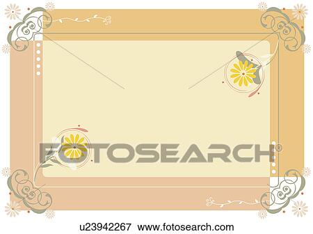 Stock Illustration - Background of floral pattern. Fotosearch
