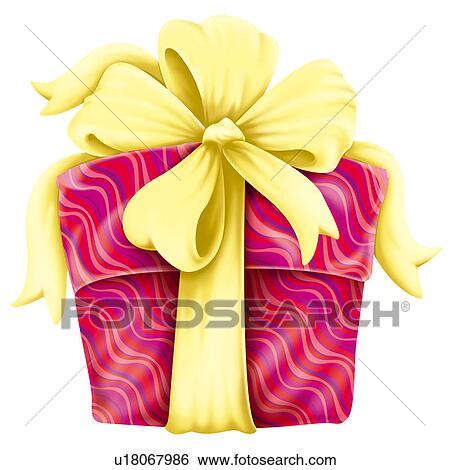 Gift View Large Clip Art Graphic Clip Art - Gift. Fotosearch