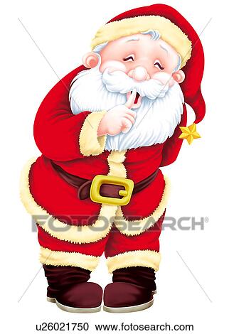 Clipart - Santa Claus. Fotosearch
