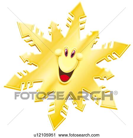 Clipart - Snowflake. Fotosearch