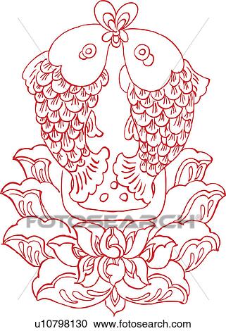 Clipart - Lucky pattern. Fotosearch