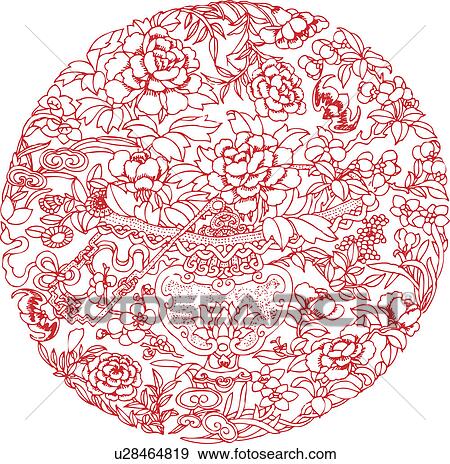 Lucky pattern View Large Illustration Stock Illustration - Lucky pattern. Fotosearch