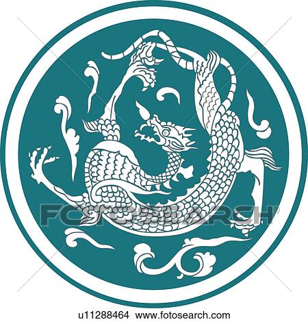 Dragon pattern View Large Illustration Stock Illustration - Dragon pattern. Fotosearch