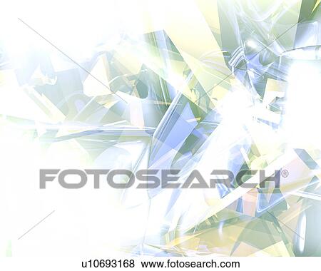 反射 上に ガラス イラスト U Fotosearch