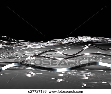 Black and white wave View Large Illustration Stock Illustration - Black and white wave. Fotosearch