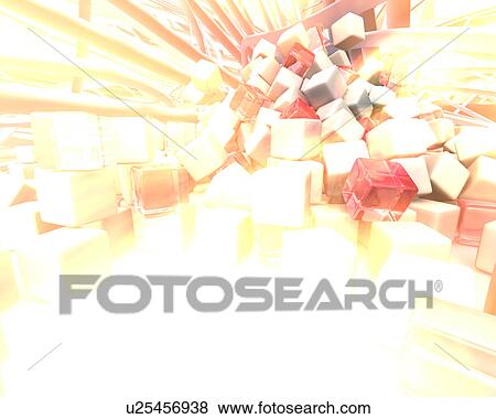 Stock Illustration - Cubes. Fotosearch